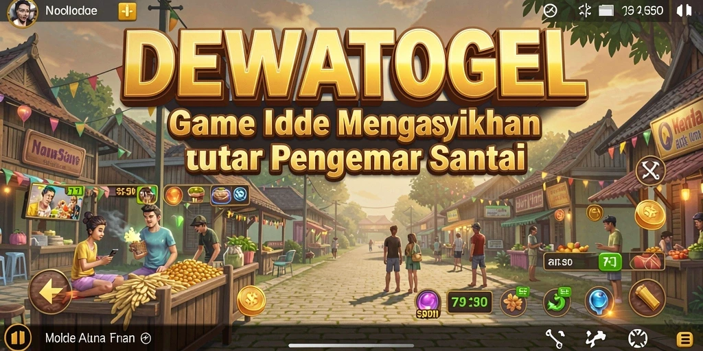 Gameplay DEWATOGEL yang santai dan mengasyikkan.