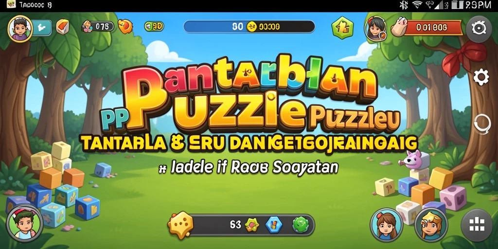 Tampilan gameplay menarik dari PP7 yang menantang logika pemain.