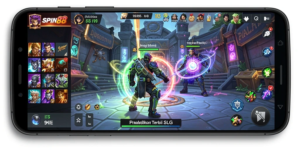 Screenshot menarik dari gameplay strategis SPIN88 yang mendebarkan.