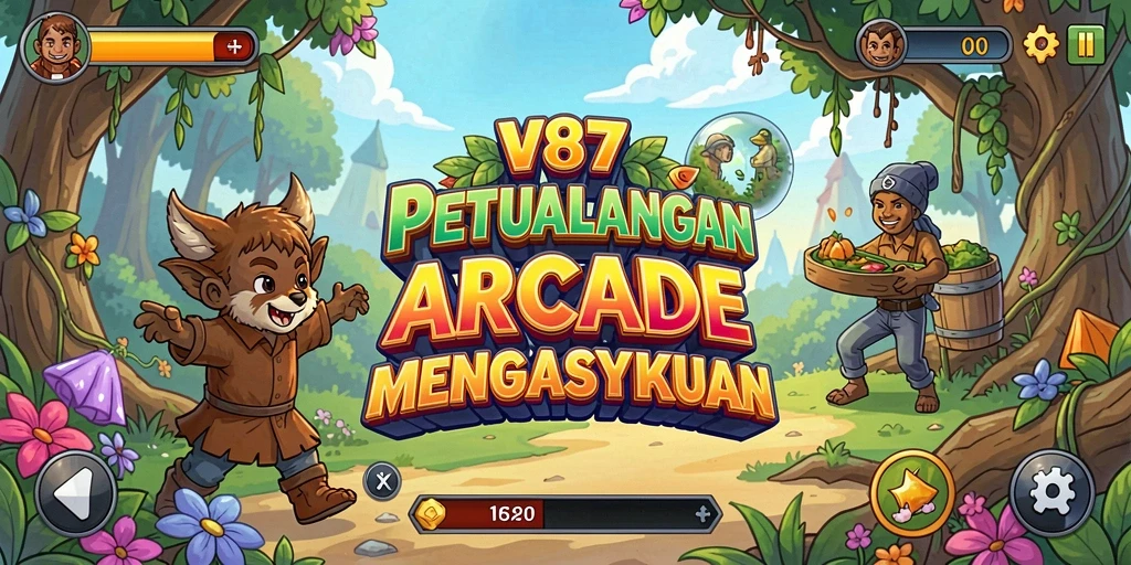 Tampilan gameplay V87 yang seru dan menarik.